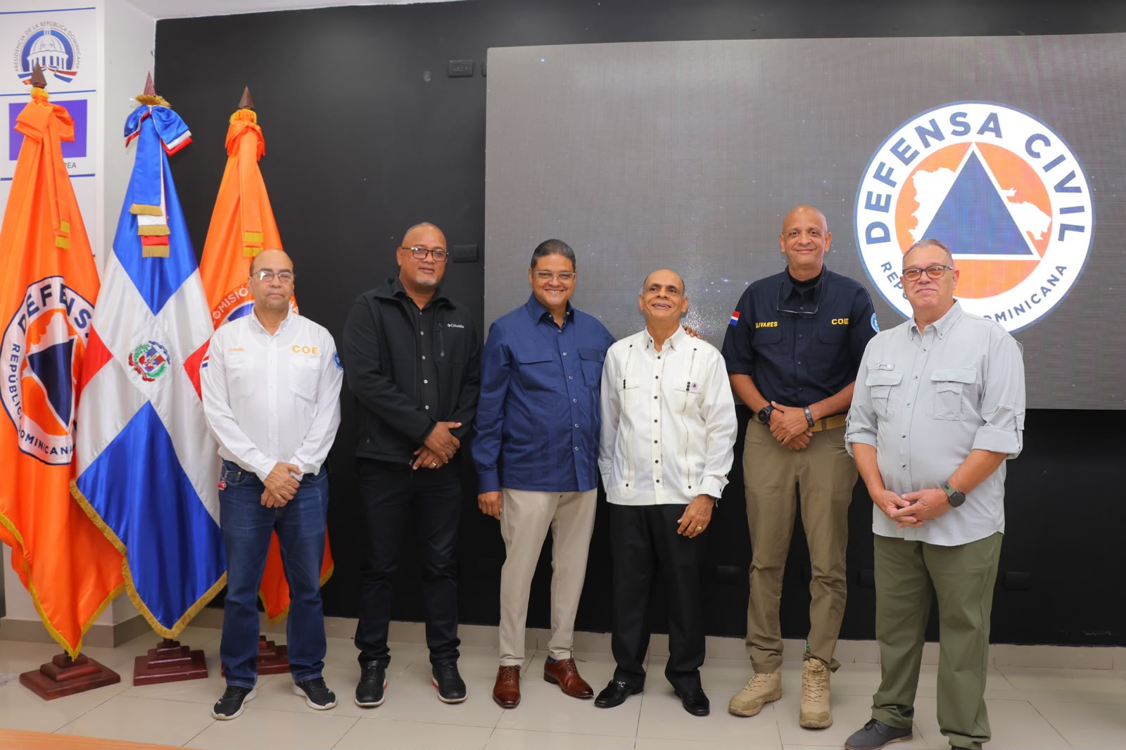 Carlos Manuel Paulino Cárdenas asume como director ejecutivo de la Defensa Civil