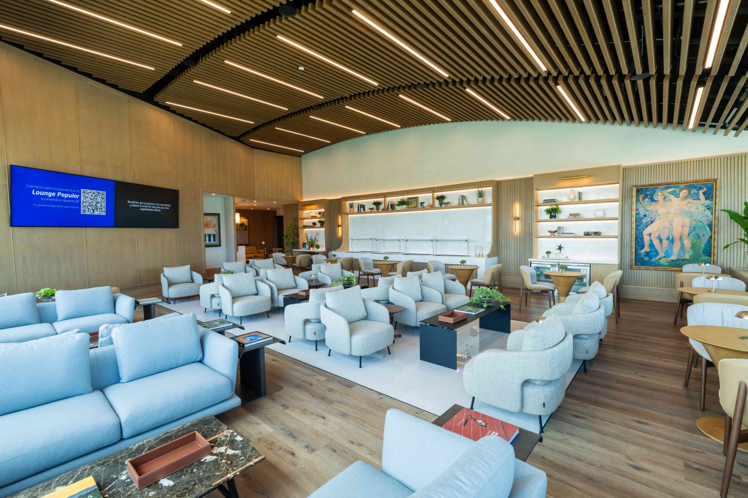 Banco Popular amplía Lounge Popular en el AILA con nuevo espacio para salida de pasajeros