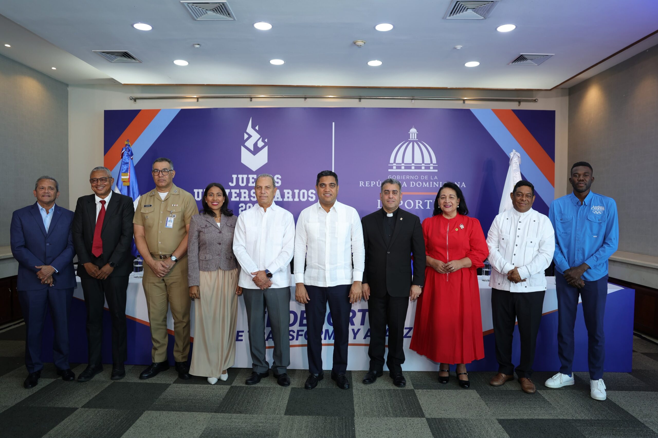 Ministro Kelvin Cruz anuncia Juegos Deportivos Universitarios 2026