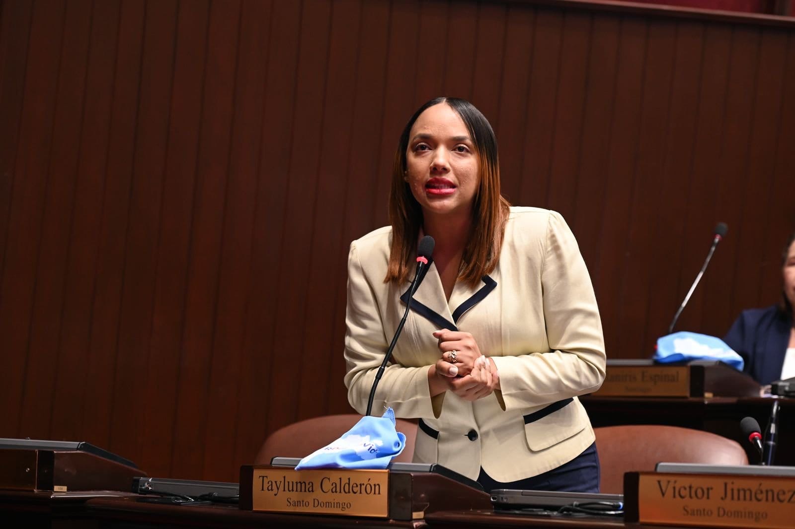 Diputada Tayluma Calderón preocupada por violencia con armas: exige acciones contundentes contra porte ilegal de armas de fuego